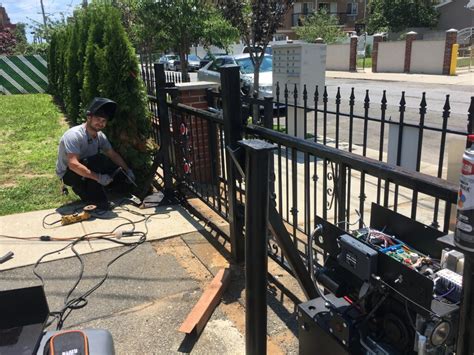 gate repair electrical box|how to repair a gate.